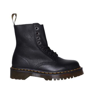 Dr. Martens Lace-up Boots, female, Black, Size: 6 US 1460 Pascal Bex Pisa Boots