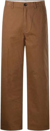 Dunst Pantaloni Chino a Gamba Larga in Cotone - - Trousers - Uomo - Beige - M