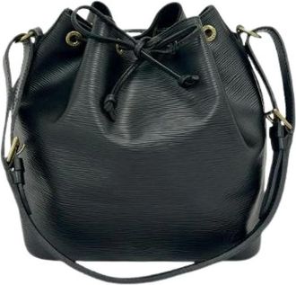 Louis Vuitton Pre-owned Petit Noe Epi Schoudertas - Dames - Vintage Tas - Zwart - ONE Size - Leer - Vintage
