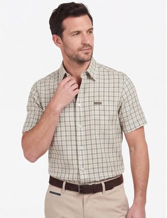 Barbour Groen Barbour overhemd Relaxed Fit met borstzak