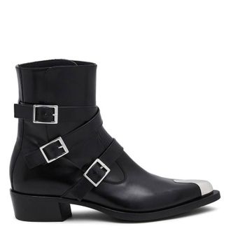 ALEXANDER MCQUEEN BLACK ストレッチ SHARD ブーツ Alexander McQueen Black Stretch Shard Boots from $744.00