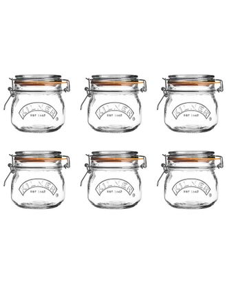 Kilner Kilner Round Clip Top Jars 17Oz