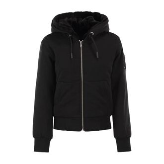 Moose Knuckles Classic Bunny Hoodie - Sweatshirts & Hoodies - Hombre - Negro - XL