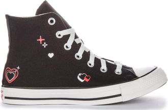 Converse Hart 2K Zwarte Sneakers Vrouwen - Dames - Sneakers - Zwart - 36 1/2 EU - Schoenen