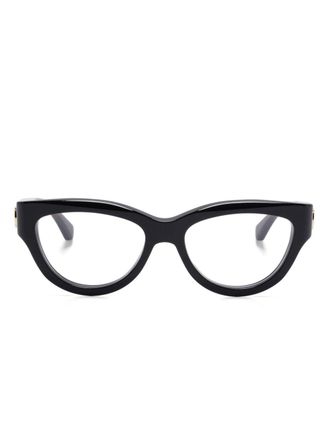 Gucci cat eye-frame glasses - women - Acetate - 50 - Black