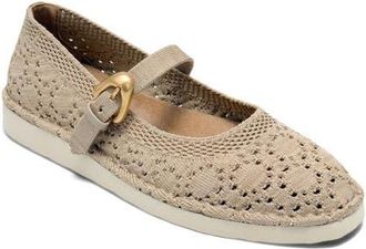Aerosoles Tamika Knit Mary Jane in Linen/Natural Lace at Nordstrom, Size 5.5