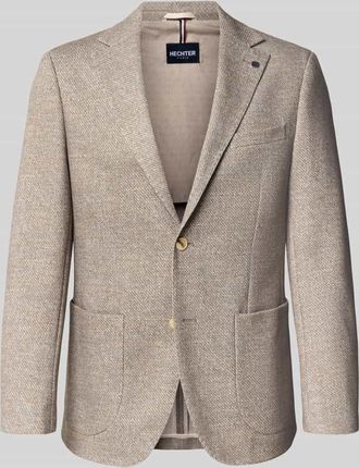 Daniel Hechter 2-Knopf-Sakko mit Reverskragen in Beige, Größe 25