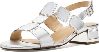 Vaneli Hatty Womens Sandals Silver Mercury : 8.5 N (AA), Leather