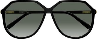 Valentino Sunglasses Vg0026 S 001 Black/Grey Women
