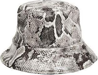 8 by YOOX SNAKE PRINTED BUCKET HAT
