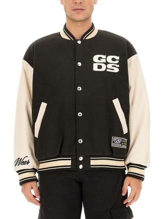 GCDS Wirdo Varsity Bomber Jacket