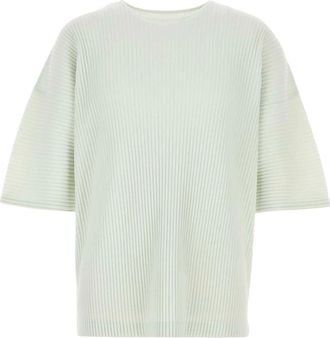 Issey Miyake Mujer, Camisetas, Verde, Talla: M