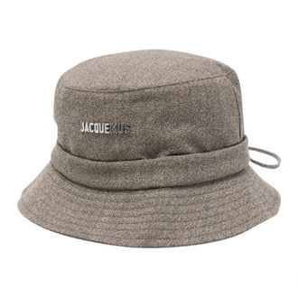 Jacquemus Dames, Accessoires, Bruin, Maat: 58 CM Katoen