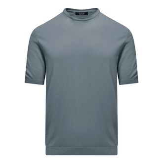 Bomboogie Girocollo Basic - Knitwear - Hombre - Azul - 2XL
