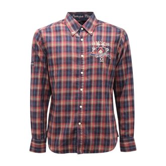 La Martina Regular Fit Overhemd Pampa Mia - Heren - Casual Overhemden - Veelkleurig - S - Katoen - Overhemden