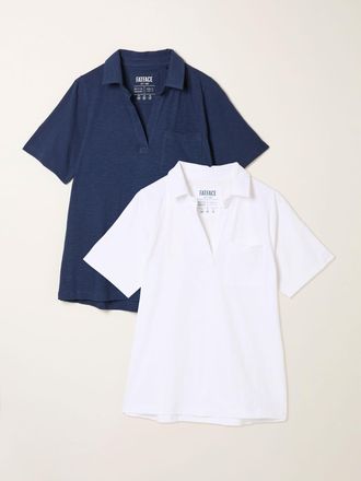 Fat Face FatFace Paige Navy/White 2 Pack Short Sleeve Shirt