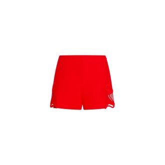 Blumarine Cady Tecnico Shorts - - Shorts - Donna - Rosso - M