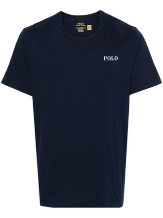 Polo Ralph Lauren logo-print cotton T-shirt - men - Cotton - S - Blue