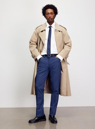 Citadin Mens Monochrome stretch pant Straight fit