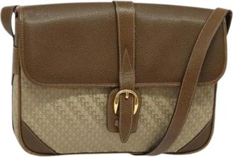 Gucci Pre-owned Canvas Cross Body Bag - Dames - Vintage Schoudertas - Beige - ONE Size - Vintage