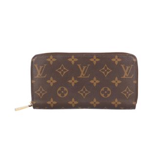 Louis Vuitton Monogram Brown Fuchsia Monogram Canvas Long Wallet (Bi-Fold) (Pre-Owned)