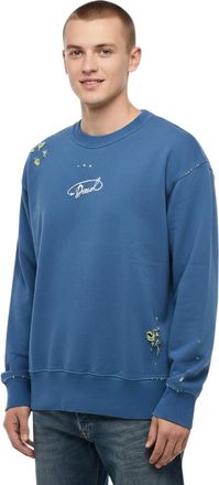 Diesel Blue Crew Neck Sweatshirt
