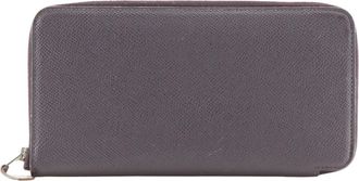 Hermès Cassis Epsom Leather Long Wallet (Bi-Fold) (Pre-Owned)