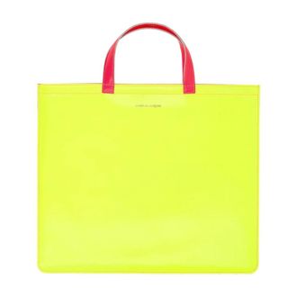 Comme Des Gar&ccedil;ons Super Fluo Tote Bag - - Bags - unisex - Giallo - ONE SIZE