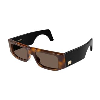 Valentino Sunglasses, unisex, Brown, Size: 52 MM Vg0005S Sunglasses