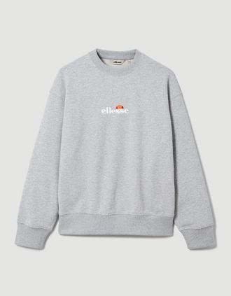 Ellesse Mens Kiamto 2 Sweatshirt - Light Grey Marl - Size: 40