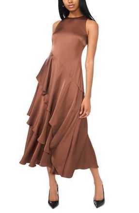 CeCe by Cynthia Steffe The Angie Dress in Brown Umber at Nordstrom Rack, Size 12