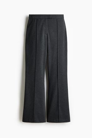 H&M Bootcut Crease-front Trousers in Dark Gray at Nordstrom, Size Xx-Small