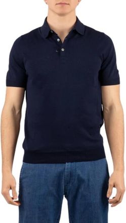 Gran Sasso Polo Shirt - Heren - Polos - Blauw - M - Tops