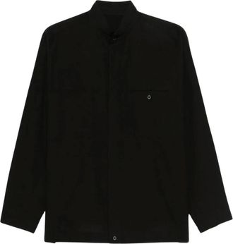 Issey Miyake Hombre, Camisas, Negro, Talla: L