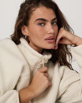 Vuori Clothing Alpine Jacket | Bone | XS, Size Extra Small