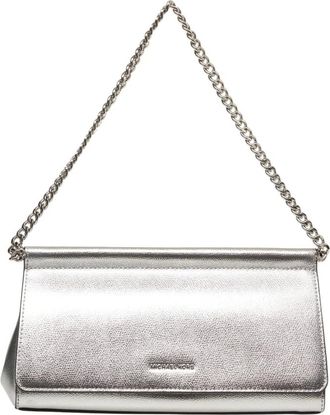 Michael Kors Dames, Tassen, Grijs, Maat: ONE Size Leer