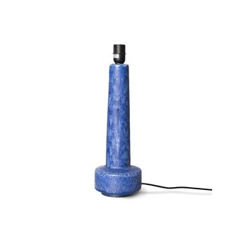 HKliving Retro Tischleuchtenfuss, H 48 cm, blau