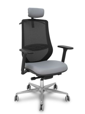 Piqueras y Crespo Silla De Oficina Piqueras Y Crespo R65gcrp Gris