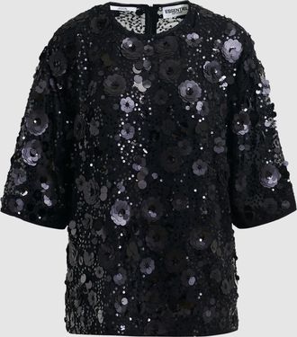 Essentiel Top Isparkle Black