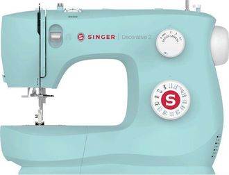 Singer M&aacute;quina De Coser - Singer - Decorativa 2 - 70 W - 12 Programas De Puntos - Verde