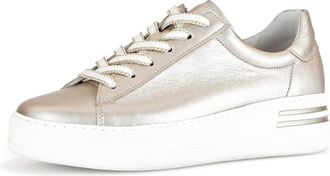 Gabor Keystone Womens Trainers 5.5 UK Puder Satin