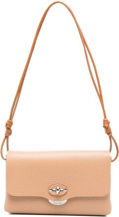 Zanellato Lettera Daily Clutch aus Leder