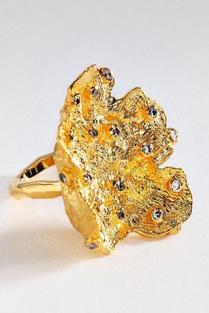 Joanna Laura Constantine Statement Floral Ring