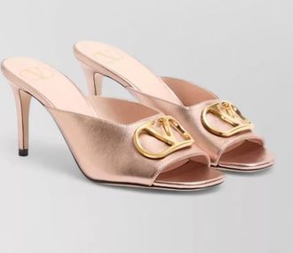 Valentino Garavani leather mules