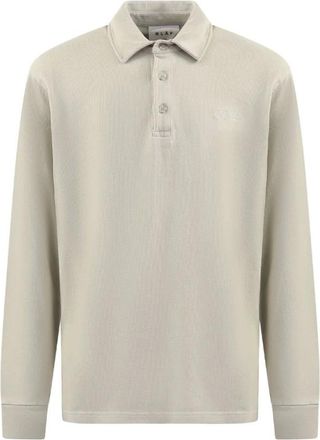 Olaf Hussein Tops, Heren, Grijs, L, Heavyweight Studio Polo Grijs