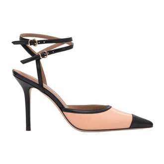Lella Baldi 105 mm Leren Pumps met Enkelbandje - Dames - Schoenen - Veelkleurig - Maat: 39 1/2 EU Leer