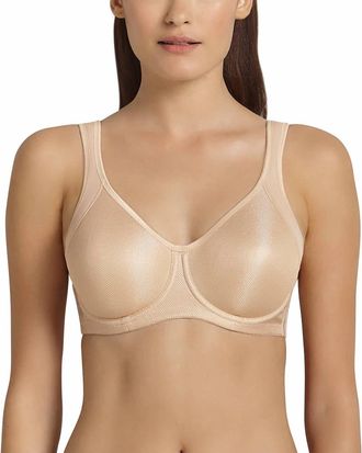 Anita Momentum Underwire Maximum Support Sports Bra In Desert
