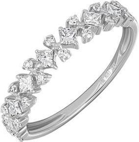 Bony Levy Getty Diamond Stackable Diamond Ring in 18K White Gold at Nordstrom, Size 6.5