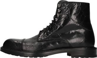 Cerbero Schoenen, Heren, Zwart, 43 EU, Leer, Lace-up Boots