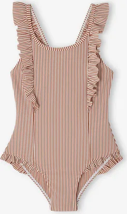 Vertbaudet Mädchen Badeanzug Oeko-Tex terrakotta